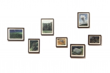 Wieland Payer, Am Wald, 2008, Installation view, charcoal and pastel on paper, 200 x 300 cm
