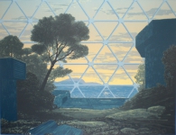 Wieland Payer, View, 2010, screenprint, 26 x 36 cm