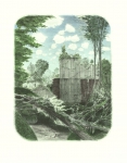 Wieland Payer, Temple II, 2011, Lithography, 55 x 43 cm
