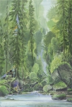 Wieland Payer, Eremit, 2012, oil on balsa MDF, 25 x 17 cm