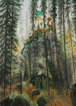 Wieland Payer, Rock, 2012, oil on balsa MDF, 25 x 18 cm