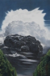 Wand-2010-Kohle-und-Pastell-auf-Papier-auf-MDF-180x120cm