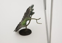 Drone-II-2011-paper-object-oakwood-50-x60-x70-cm