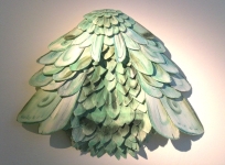 Drone-III-2011-paper-object-50-x-50-x-10-cm
