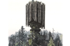Temple-IV-2012-Lithography-11-colours-56-x46-cm