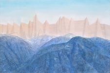 Wand-II-2014-Pastell-und-Kohle-auf-Papier-auf-MDF-40-x-60-cm1