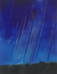 Payer, Wieland: Fall;   2015, Pastell und Kohle auf MDF,  300 x 230 mm,     Foto: Herbert Boswank