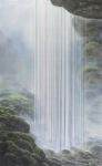 Payer, Wieland:  Voss; 2017, Pastell und Kohle auf grundiertem MDF, 180 x 110 cm     Foto: Herbert Boswank