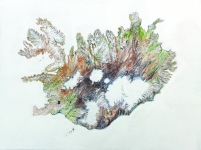 Gebiet-2017-Pastell-Kohle-und-Aquarell-auf-grundiertem-MDF-30x40cm